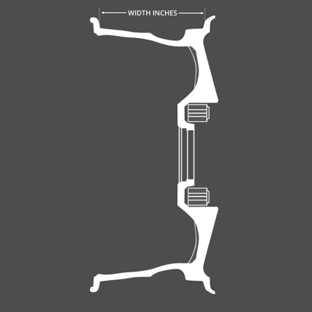 Wheel width